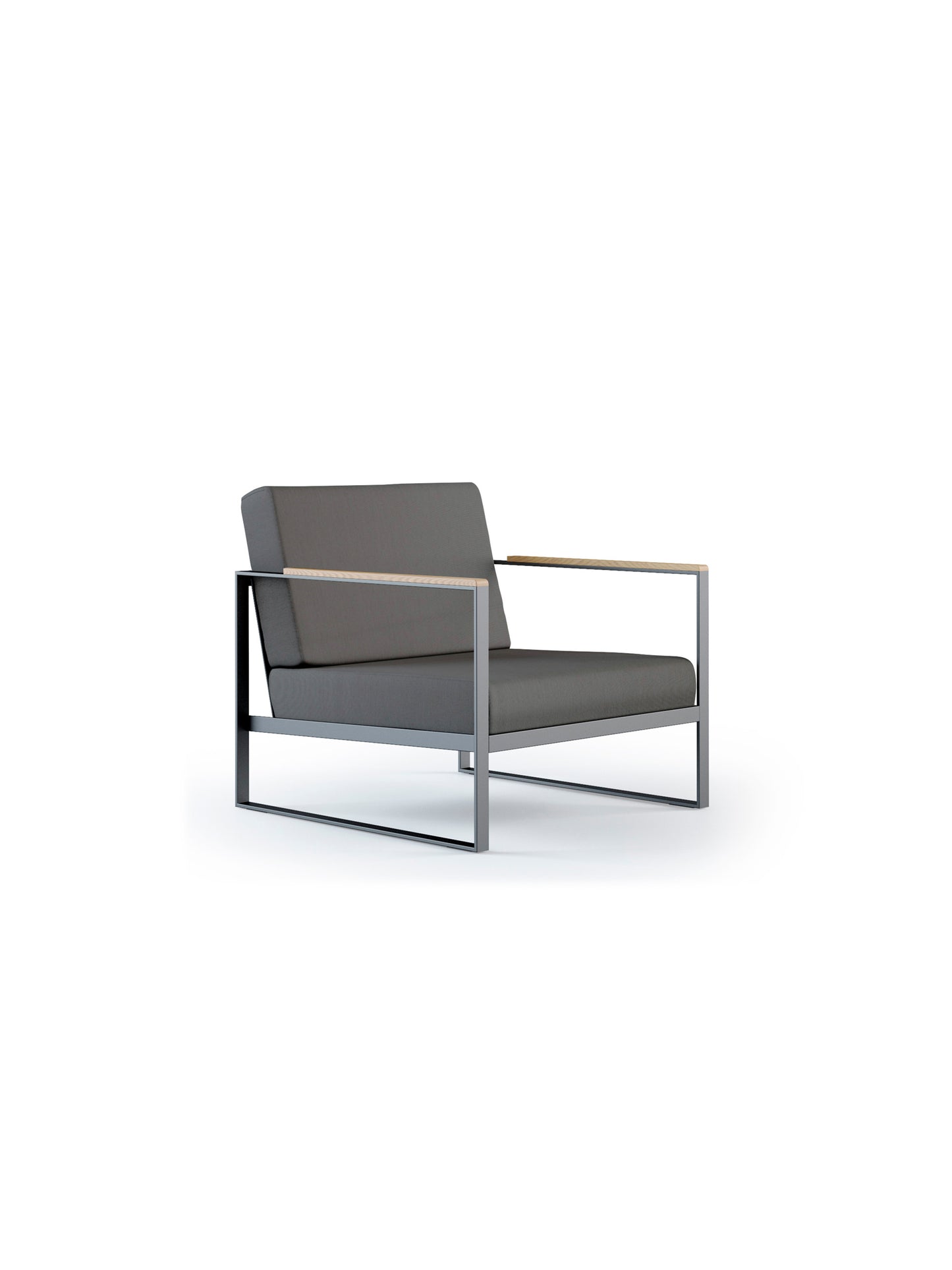 Garden Easy Chair - Dark Taupe