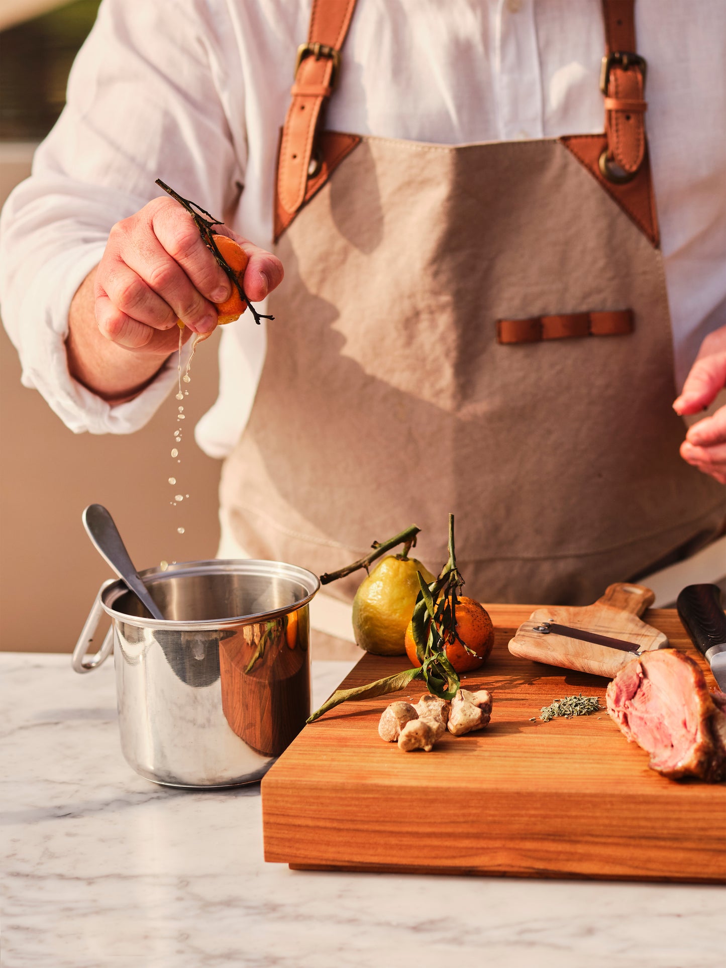 BBQ Apron Canvas